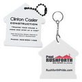 Foam Floating Key Tag - House